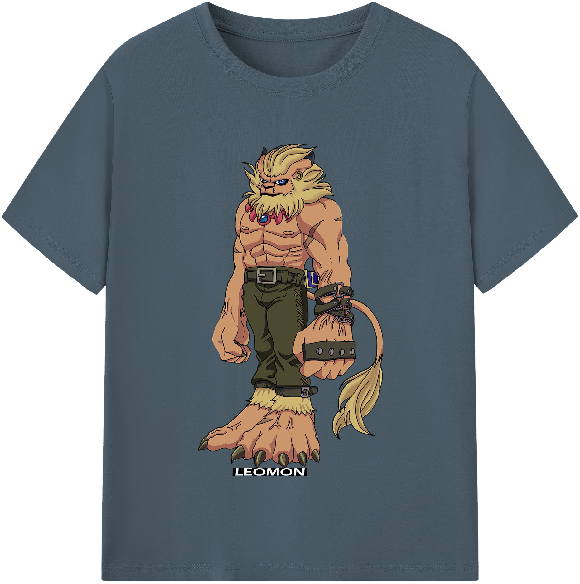 （画像用） Digimon デジタルモンスター/デジモン 綿100％半袖Tシャツ（フロントプリント）